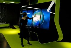 互動投影在展廳的應用