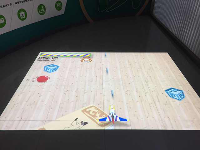 地面互動(dòng)投影